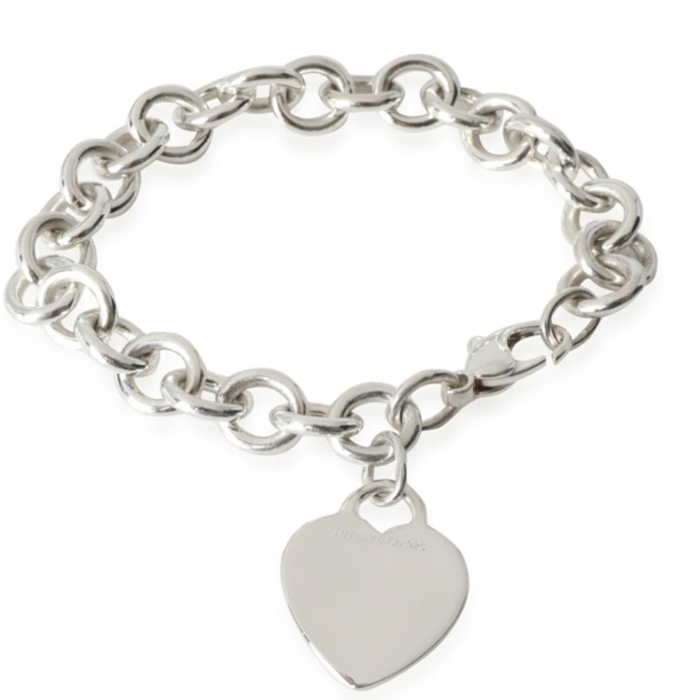 Tiffany classic heart chain bracelet